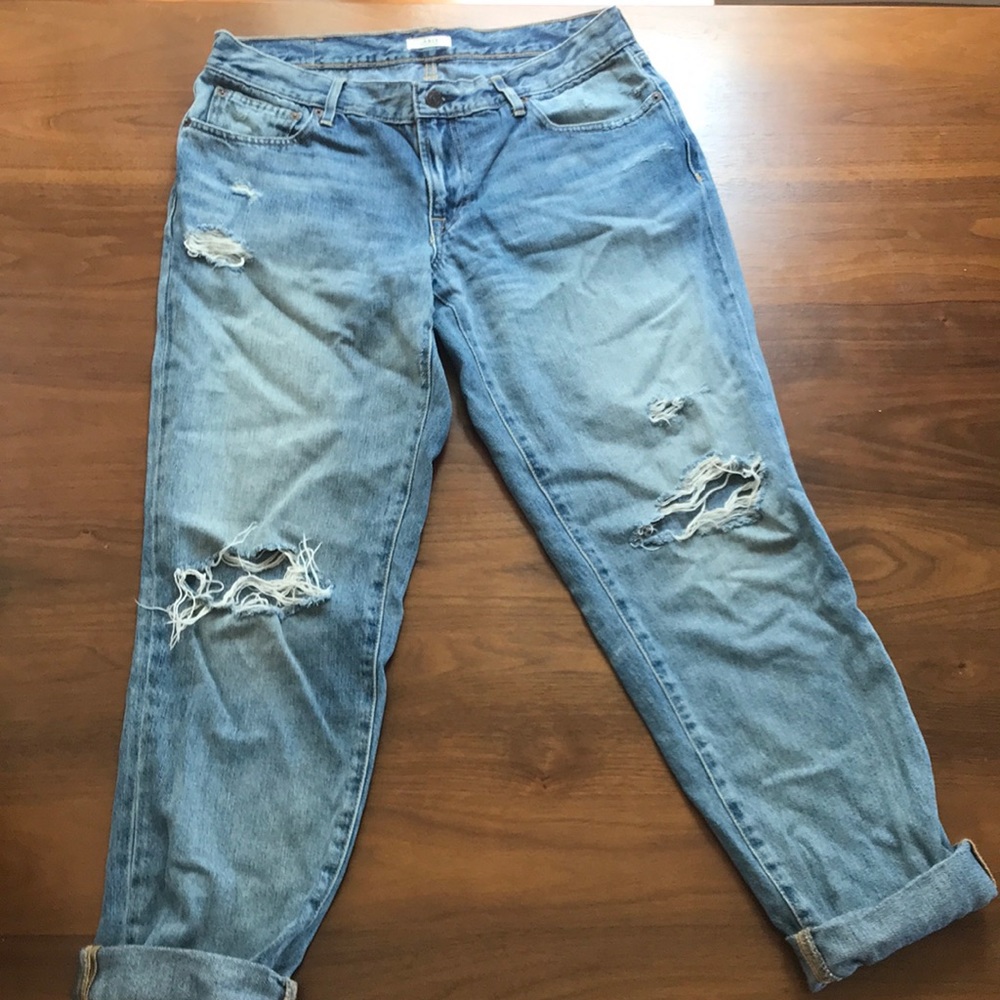 Able Gennie Slouch boyfriend jean